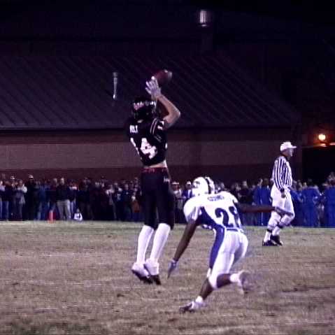 Maryville- Leaping catch by #14 Jacob Holt