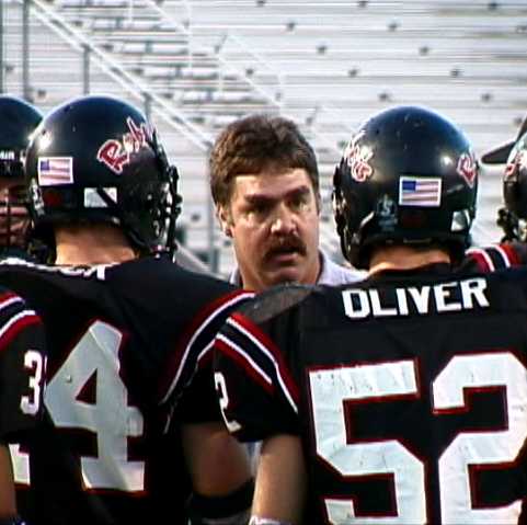 Maryville- Defensive coach Jim Gaylor during a timeout
