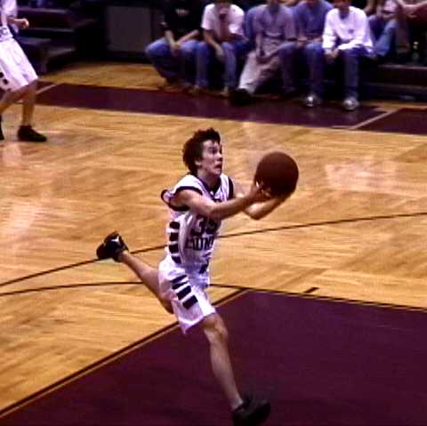 Hardin Co- #35 Drew Powell makes a great catch on the long pass
