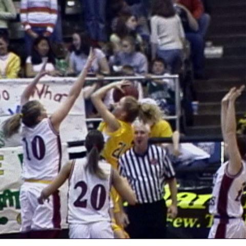 Friendship Christian- #22 Caitlin Zimmerman scores on the drive