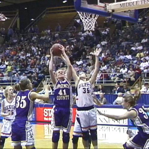 Lawrence Co- #41 Mary Beth Berry rebound