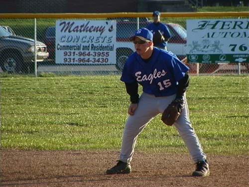 Summertowns Brad Winters at second.