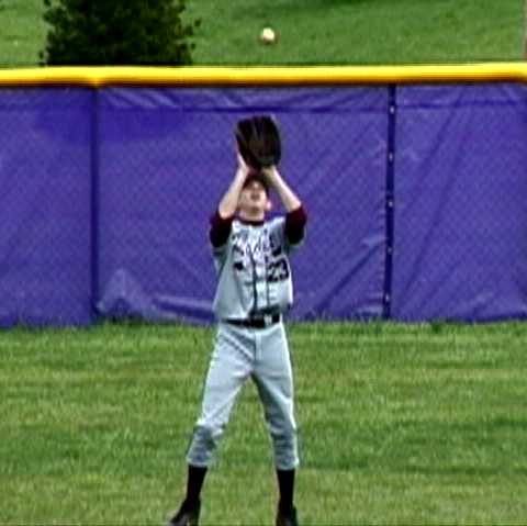 RF J. Justice camps under the fly ball