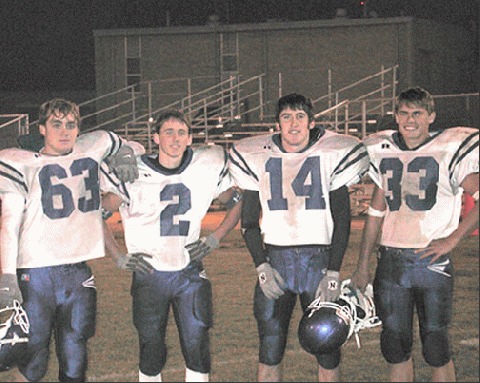  Beasley, Long, Crane and Perkins  after the game