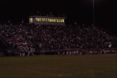 A Picture of the home side at the Morristown West vs. Greeneville Game