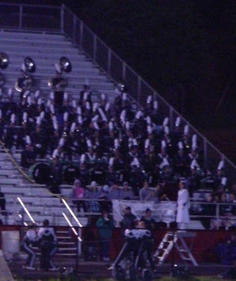 More of the Carter High School Marching Band