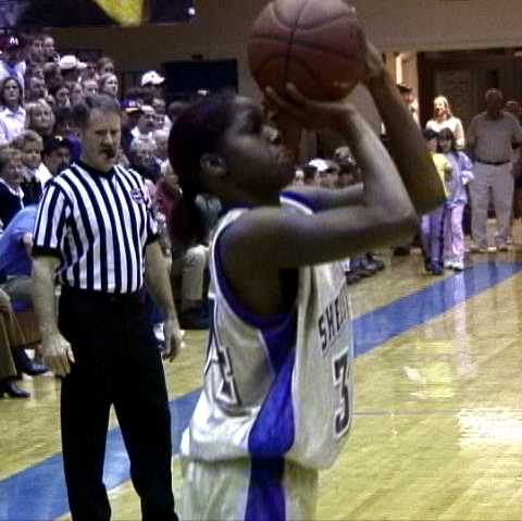 Shelbyville- #34 Ashleigh Newman shot