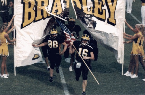 Andy Hamilton and Chris Bankston showing their American Pride!