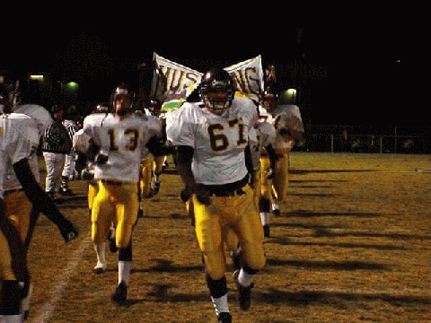 Big Jonas Fridrichsen leads the Mustangs in.