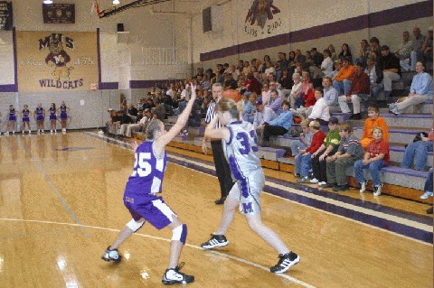 Christy Walls looks to attack the basket