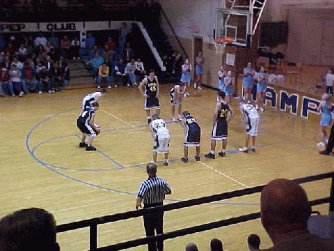 Craig Cooke makes the shot.