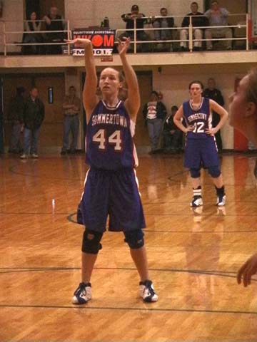 Rachel Meek free throw