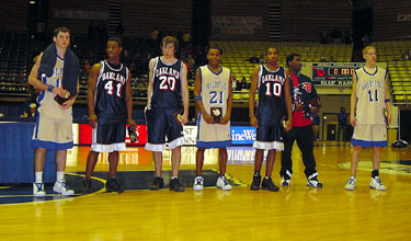 Members of the All-Region 4-AAA Team