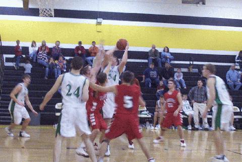 #54 Jerrad Calton trying to put one up