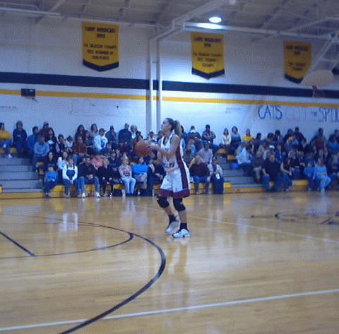 Kari Bishop hits a three