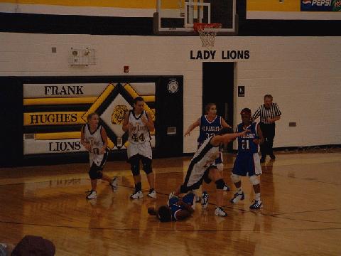 #25 Watson gets tangled up with a Mt. Pleasant player