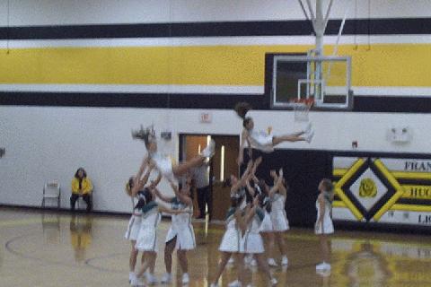 Collinwood cheerleaders