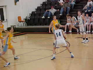 UC Lady Devils # 14 - Amber Bailey.