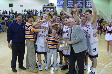 Coach Anderson & Team 2003 Region 5 Champions