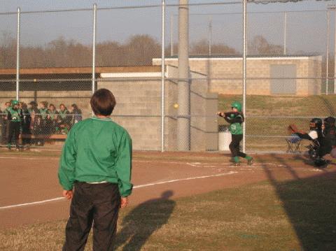 Coach Beth and Loren Lewis Batting