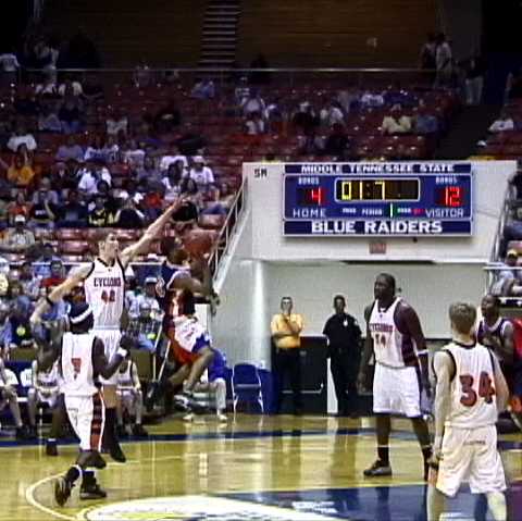 Ridgeway- #10 Yual Banks puts up a shot at the buzzer