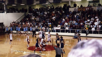 Kendall Cavin and Whitney Baird Jump