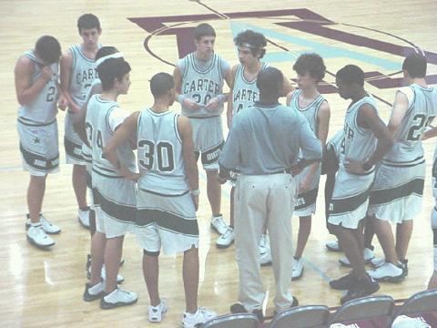 Carter JV Huddle