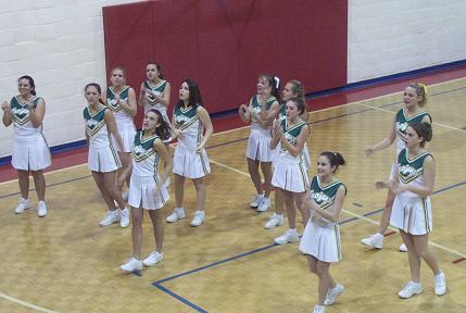 Collinwood cheerleaders