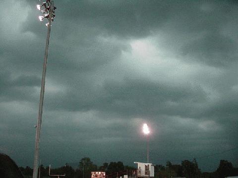 SKYS TURN BLACK BEFORE KICKOFF
