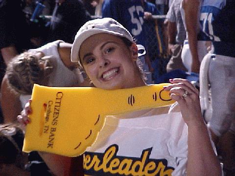 SCHS Cheerleader Coach Sabra Gentry 