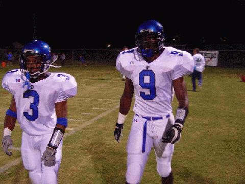 hardings dynamic duo takes the field combined for almost 400 yards Cox with 301 on 11 carries