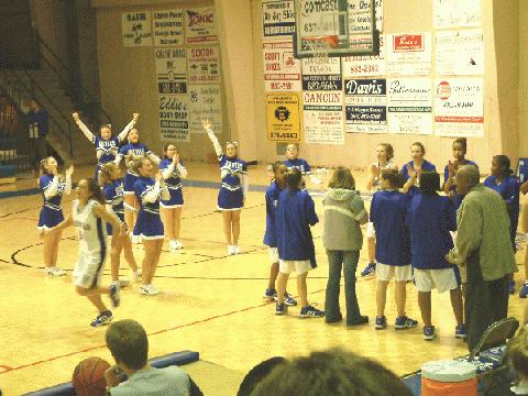 Introduction of Harroman players.