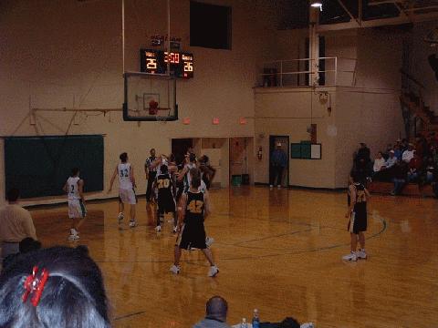 #54 Prater rolls one in for 2pts.