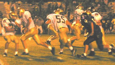 Sequatchie's Cain fakes the handoff