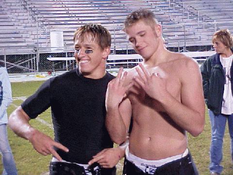 SC running backs #21 Michael Wilmore and #33 Matt Dyer