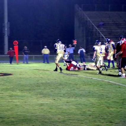 FIRST AND GOAL BY# 20 STEVEN SIPE REDRAIDER