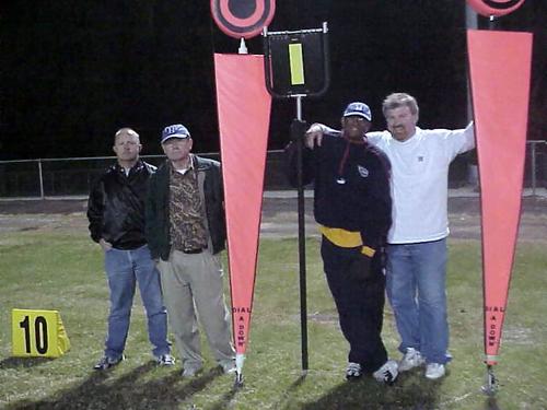 Mark Hedge, Lynn Compton, George Holder and Greg Mann - The chain gang