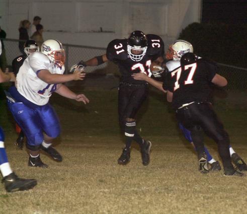 Charvez Francisco rushed for 115 yards in a 24-10 win over Volunteer