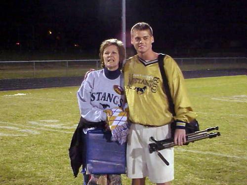 Ball boy mom and video guy