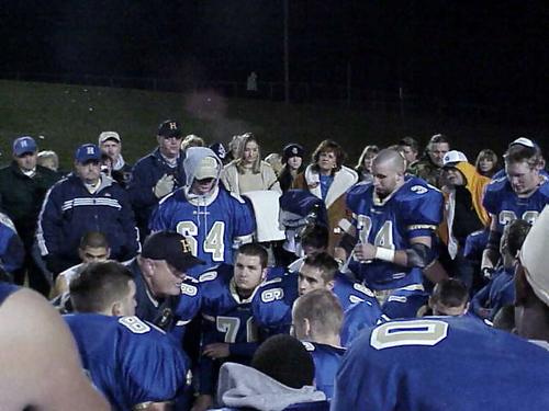 Coach Mike Mansfield and his team