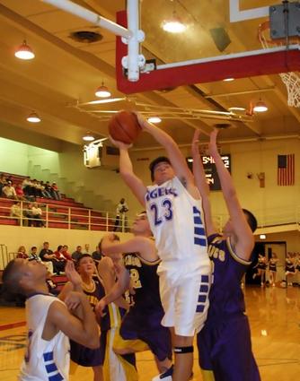 Neylan Roberts scores