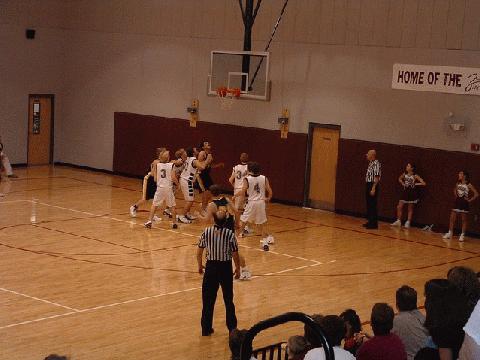 #24 Warren hits a three