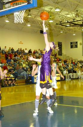 Laura Hall with the left hand.