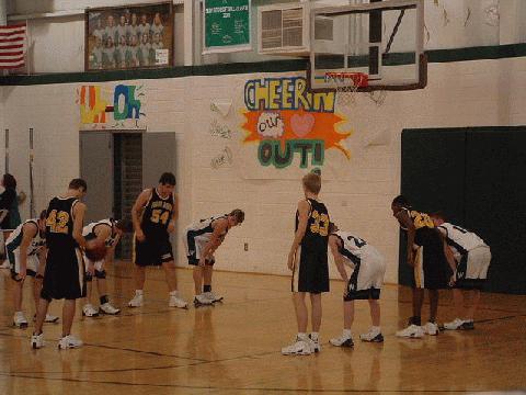 #42 Greenhill at the line for the Lions