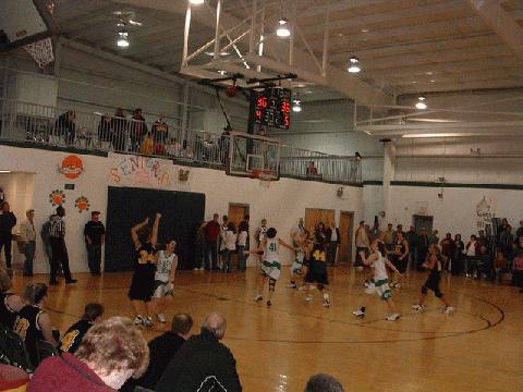 #34 McIntosh with a three attempt from the wing