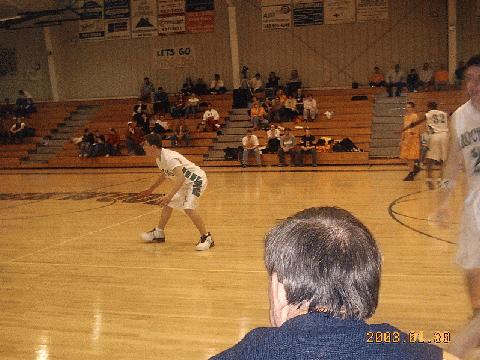 Johnny Coaker on defense