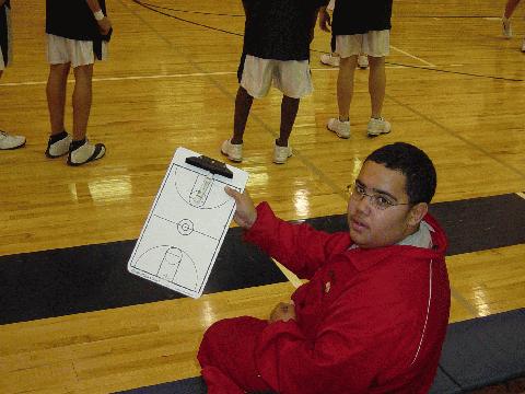 I hope it is one piece after the game says DeAngelo Burton   HCHS manager