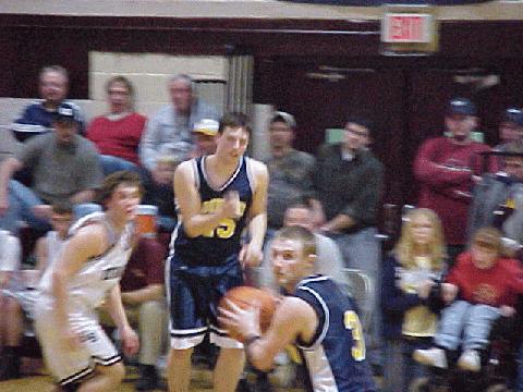 Mark and Robbie working together.