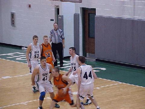 Irish's Daany Warren,Rick Gordon,Dustin Broadbent,and Kyle Woodcock