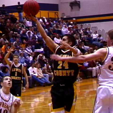 Lewis Co- #24 Johnny Mendez on the drive